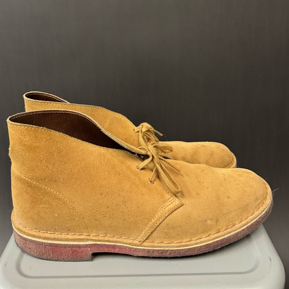 Clarks suede desert chukka boots - Picture 1 of 6